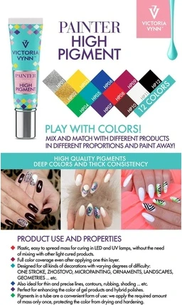 Гель-лак Victoria Vynn High Pigment Painter HP09 Фуксия