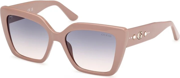 Бежевые солнцезащитные очки GUESS из смолы