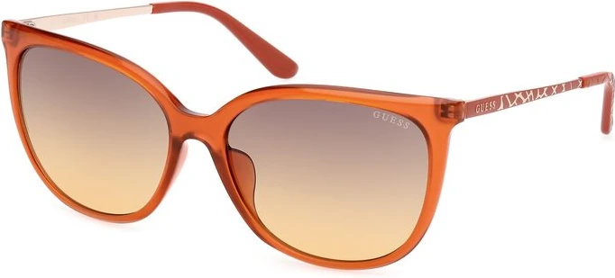Оранжевые солнцезащитные очки GUESS из смолы