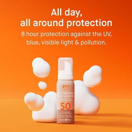 Солнцезащитный мусс Evy Daily Defense SPF 50