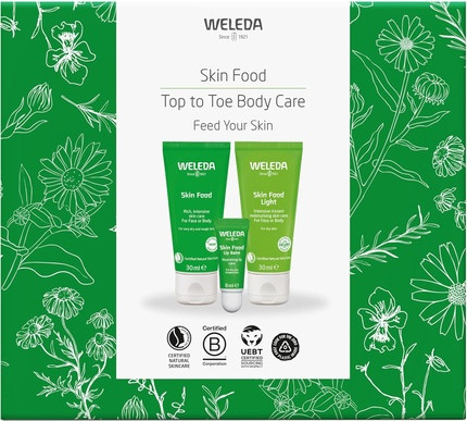 Набор по уходу за телом Weleda Skin Food