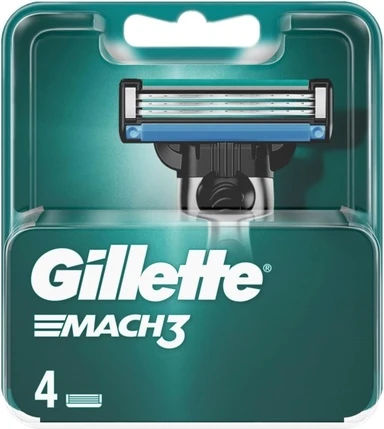 Лезвия Gillette Mach 3