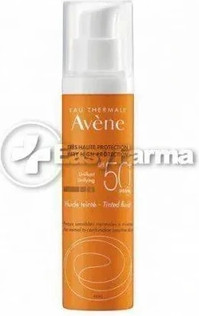 Тонирующий флюид для защиты от солнца для лица Avène