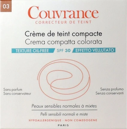 Тональная компактная основа Avène Couvrance
