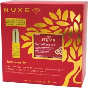 Набор по уходу за лицом NUXE Offer Set 10 Дней Ухода Super Serum 10мл Эффект Лифтинга Merveillance Lift 50мл