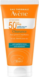 Эмульсия для лица, защита от солнца Avène Cleanance Sun SPF 50+