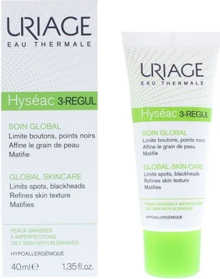 Глобальный уход Uriage Hyseac 3regul для жирной кожи с несовершенствами