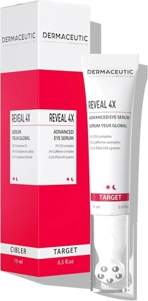 Сыворотка для глаз Dermaceutic Reveal Advanced Eye Serum с комплексом CX и кофеином