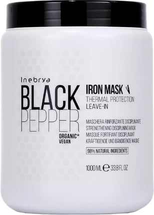 Маска для волос Inebrya Black Pepper Discipline Укрепляющая маска для волос