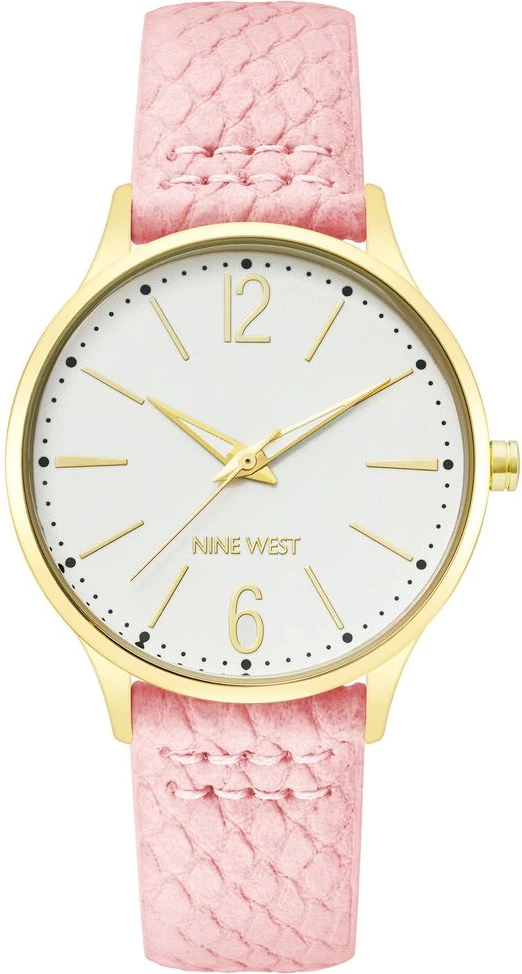 Многоцветные кожаные часы Nine West