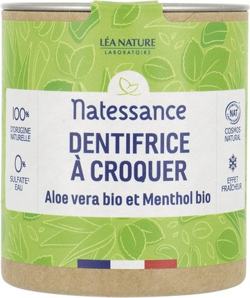 Chew Toothpaste Solids Natessance