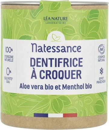 Chew Toothpaste Solids Natessance