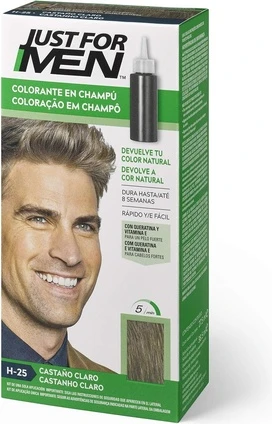 Coloring Shampoo Just For Men H25 Light Brown