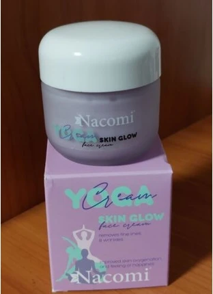 Кислородный крем Nacomi Skin Glow для сухой, тусклой кожи против морщин