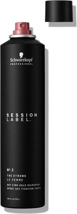 Schwarzkopf Session Label The Strong Лак для волос сильной фиксации