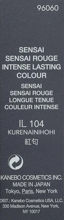 Помада Sensai Rouge Int Lasting 104