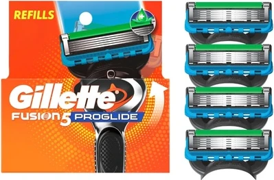 Сменные кассеты для бритвы Gillette Proglide