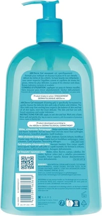 Bioderma Abcderm Gel Moussant Вспенивающийся гель