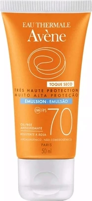 Солнцезащитная эмульсия для лица Avene SPF 50 без отдушек