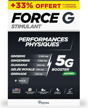 Vitavea Health Force G Биостимулятор для физической работоспособности