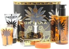 Ortigia Sicilia Amber Black Подарочная коробка овальная