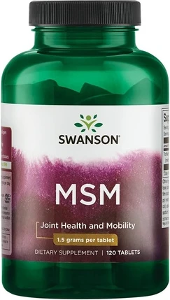 Swanson MSM 1500 мг 120 таблеток