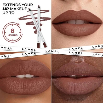 Матовый гелевый карандаш для губ Lamella