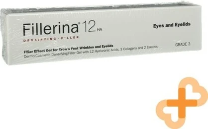 Fillerina 12 HA Гель-филлер для морщин «гусиные лапки» и век, Степень 3