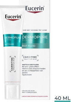 Матирующая жидкость Eucerin Dermopure