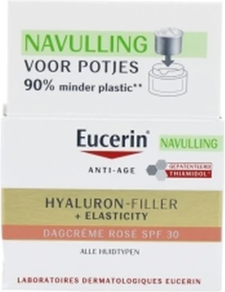 Eucerin Hyaluronfiller Elasticity Day Cream Rose Spf30 Recharge