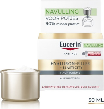 Eucerin Hyaluronfiller Elasticity Ночной крем Recharge