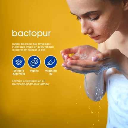 Bactopur Lutsine Очищающий гель