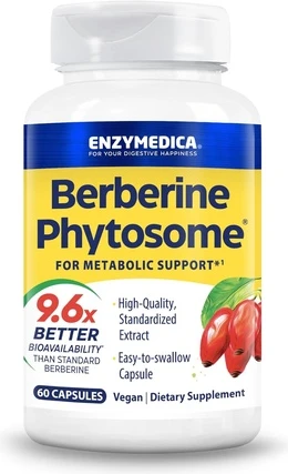 Биологически активная добавка Enzymedica Berberine Phytosoma Vegan