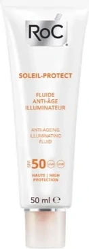 RoC Roc Soleil Protect Антивозрастная осветляющая флюид SPF 50