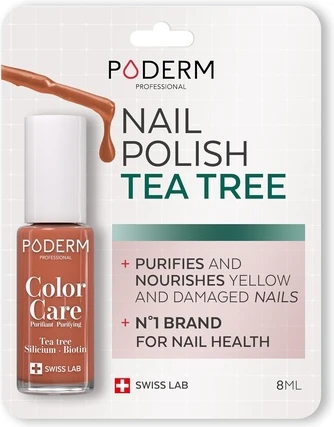 Лак для ногтей Poderm Terracotta Дышащее лечение