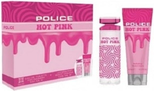 Hot Pink Body Lotion Police Collection
