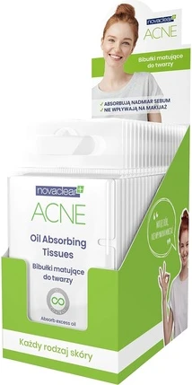 Blotting Papers Novaclear Acne Oil Absorbing Tissue