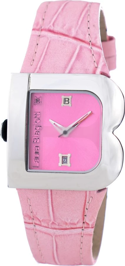 Multicolor Leather Dress Watch Laura Biagiotti