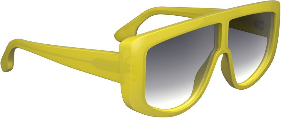 Очки Victoria Beckham Yellow Injected