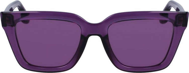 Фиолетовые солнцезащитные очки Victoria Beckham из инжекционного материала