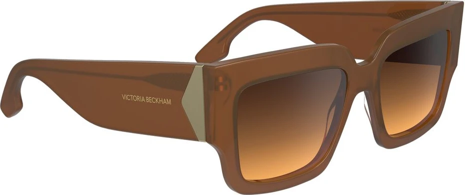 Солнцезащитные очки Victoria Beckham Коричневый ацетат