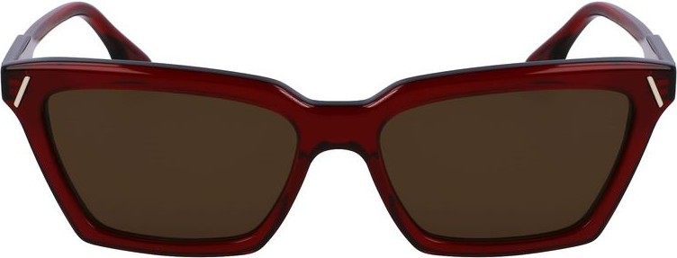 Красные солнцезащитные очки Victoria Beckham из ацетата