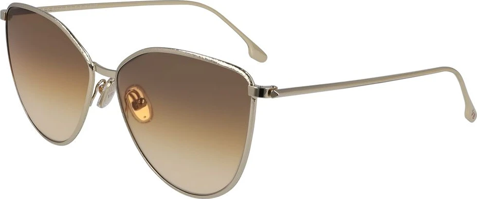 Солнцезащитные очки Victoria Beckham Gold Metal
