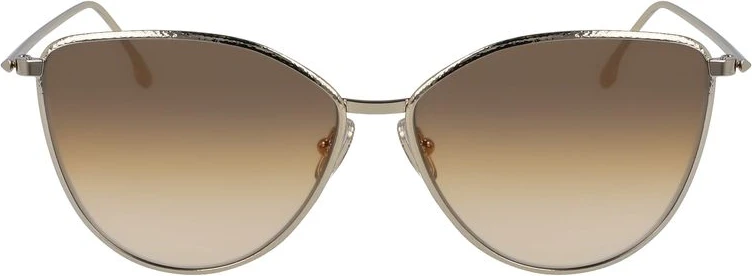 Солнцезащитные очки Victoria Beckham Gold Metal