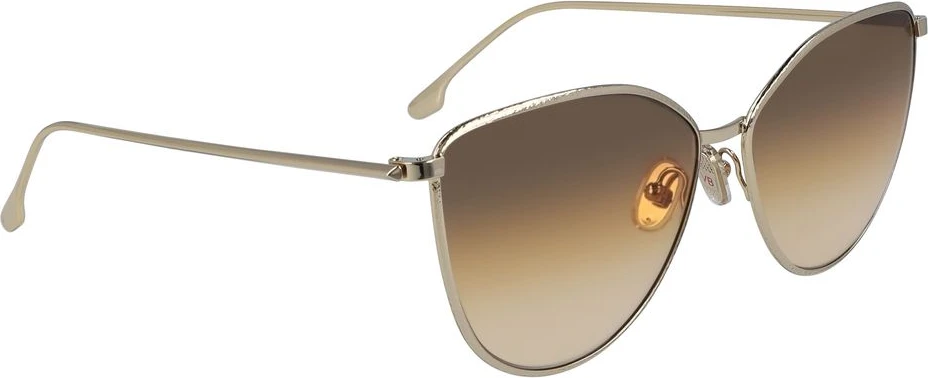 Солнцезащитные очки Victoria Beckham Gold Metal