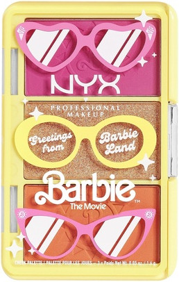 Набор для лица и палетка NYX Professional Makeup Barbie Mini Cheek Palette Greeting From Barbie Land