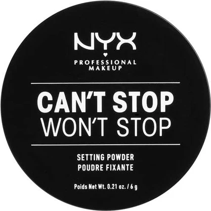 Фиксирующая пудра NYX Professional Makeup Can't Stop Won't Stop