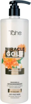 Tahe Miracle Gold Маска против пушистости для густых волос