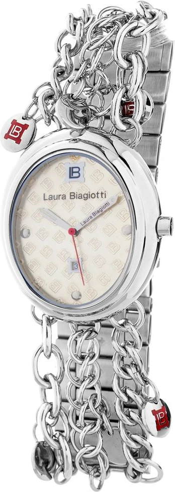 Laura Biagiotti Серебряные наручные часы из нержавеющей стали