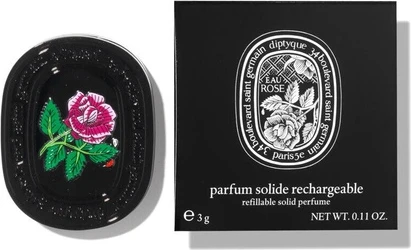 Твердые духи Diptyque Eau Rose в многоразовом флаконе